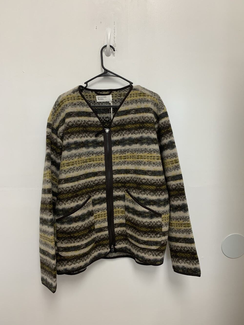 NWT Universal Works Zip Liner Merino Jacket XL